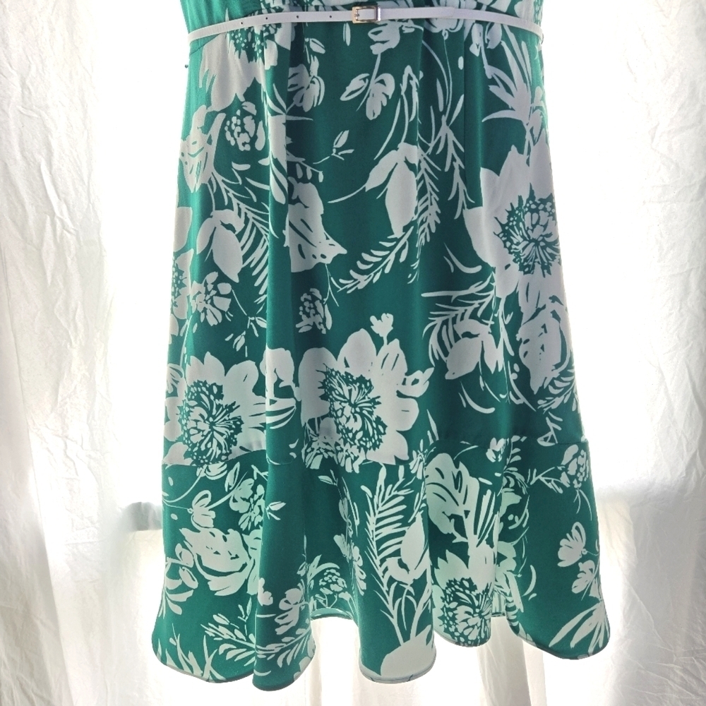 Beautiful Tropical Floral Dress EUC - Picture 3 of 12